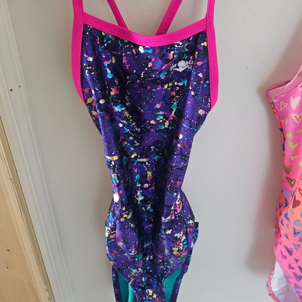 Girls Swim team suit size 26
